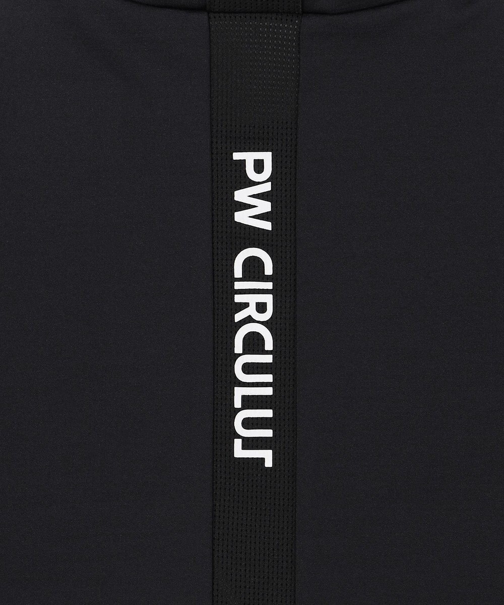 PW CIRCULUS 【WOMEN】メッシュコンビ モックネックT ゴルフウェア レディース 