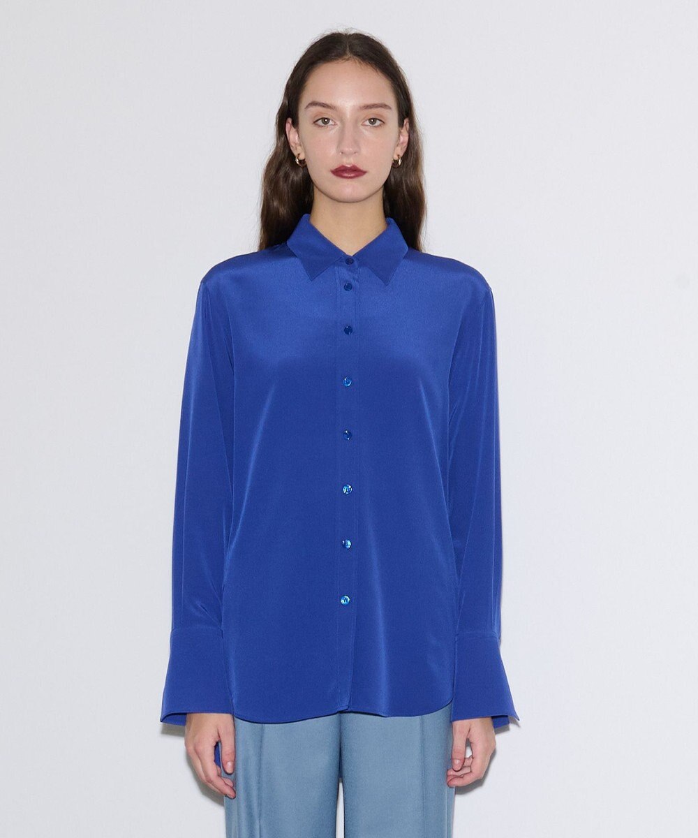 JOSEPH 【洗える】ニューシーディーシー　シャツブラウス 