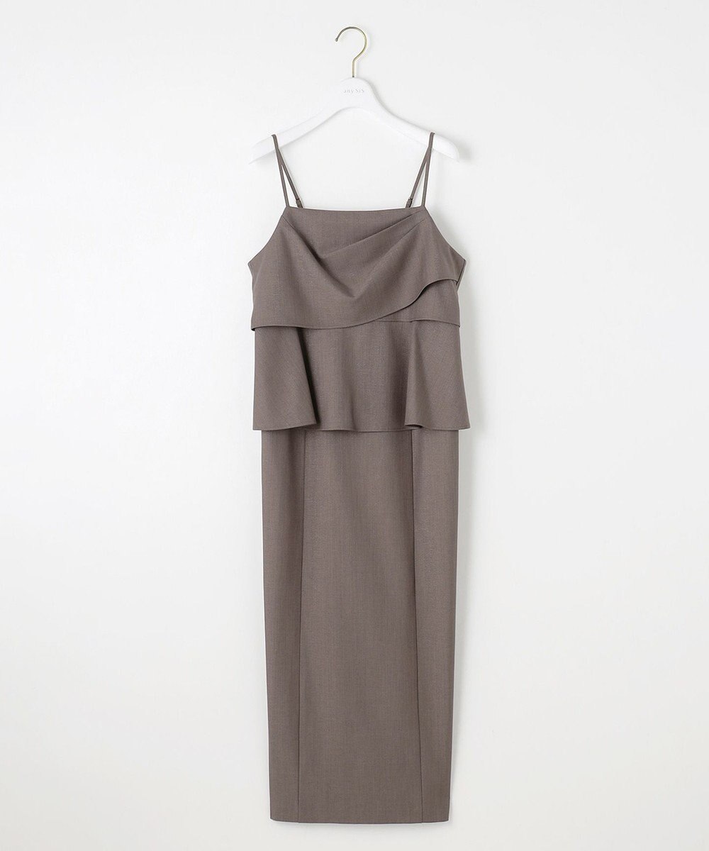 ANY SIS L ビスチェワンピース × カットソー セット 
