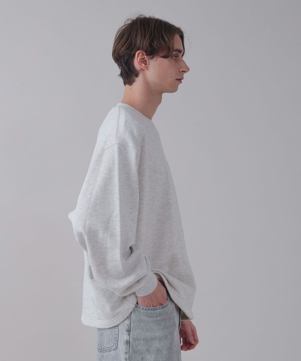 WEGO 【ユニセックス着用ITEM】ショートドロストワンポイント刺繍プルオーバー 