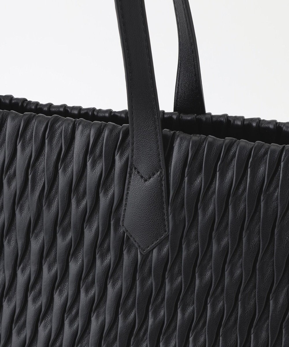 LA BAGAGERIE ランダムプリーツトートバッグ 