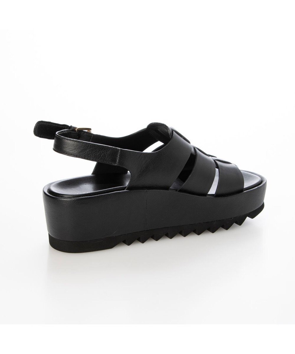 MODE ET JACOMO <MODE ET JACOMO>厚底グルカデザインウエッジサンダル 