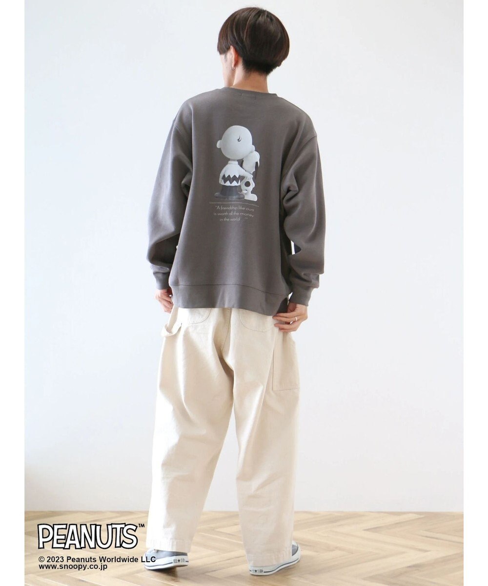 CRAFT STANDARD BOUTIQUE ＰＥＡＮＵＴＳ裏起毛スウェットクルー 