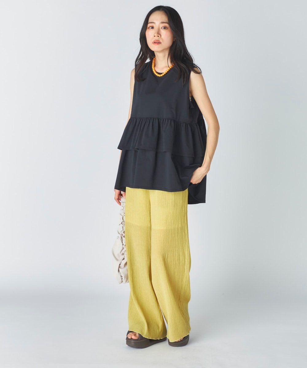 OP／FILA 【Ocean Pacific】らくティブ｜ティアードフリルデザインタンクトップ 