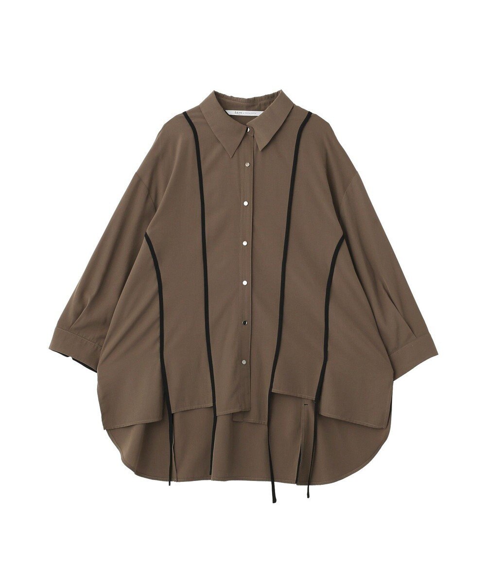 YECCA VECCA ストリングデザインシャツ 