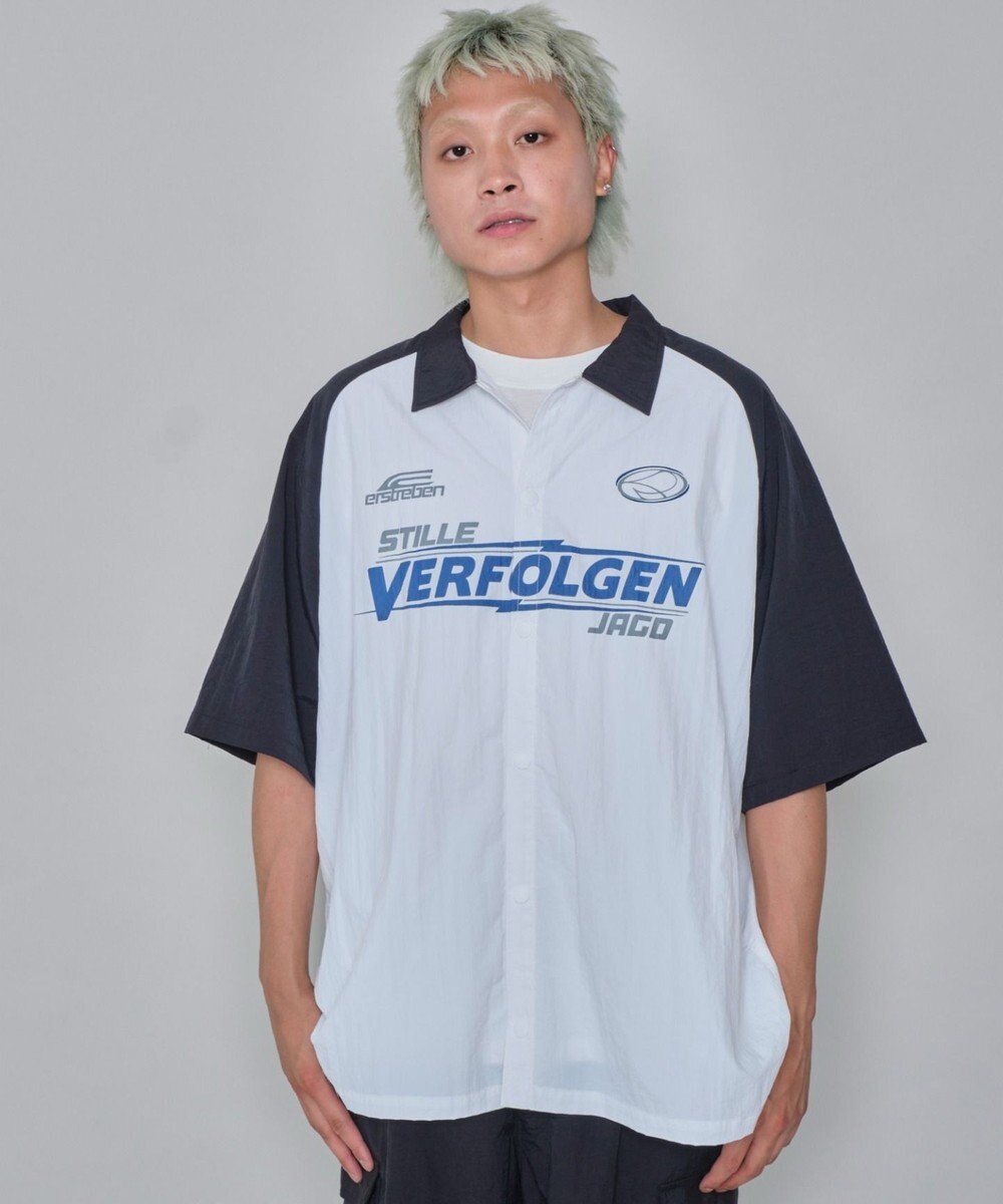 WEGO 【ユニセックス着用ITEM】ラグラングラフィックシャツ（SS） 