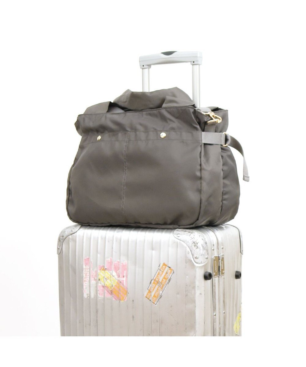 UNBILLION カシュカシュ cachecache / ナイロンタウン2wayボストンバッグ 