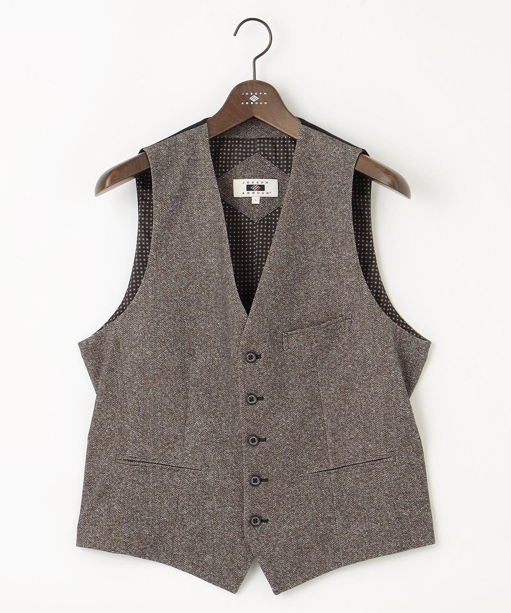 JOSEPH ABBOUD 【ストレッチ/多機能レジャーベスト】エアロムリネコンフォートジャージ ベスト 