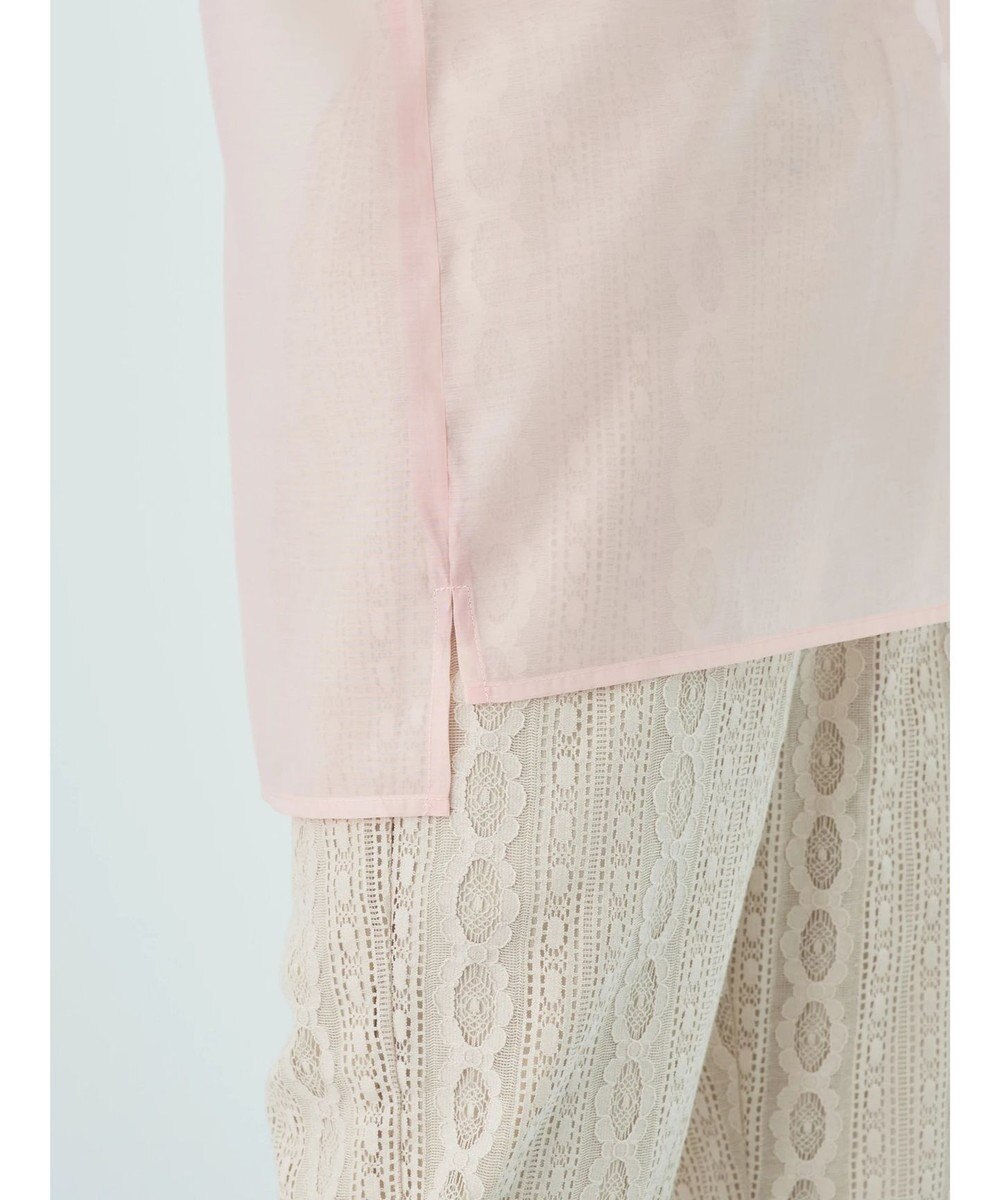 earth music&ecology オープンデザインシアーシャツ 