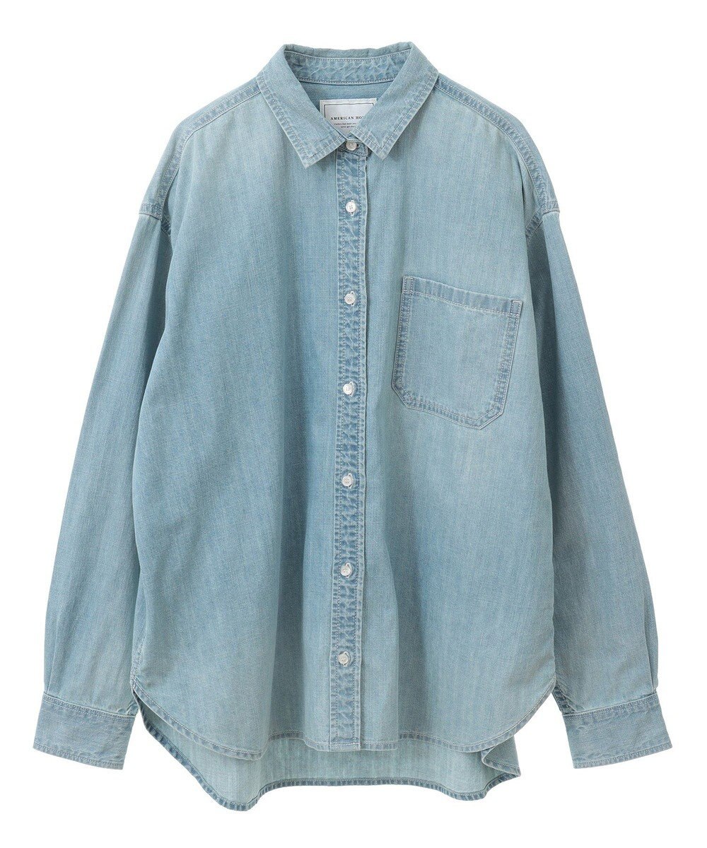 AMERICAN HOLIC バックタックオーバーシャツ 