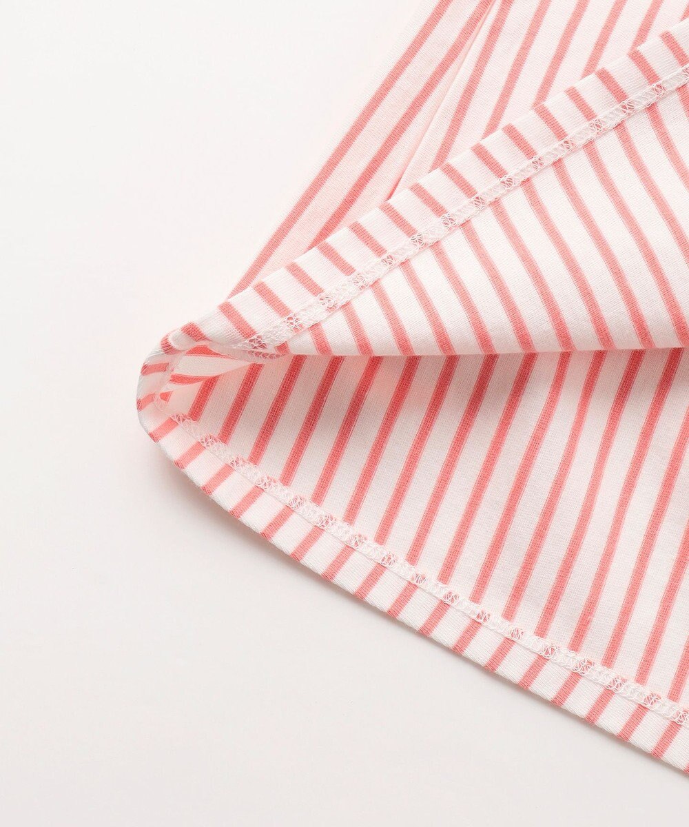 組曲 KIDS 【UVケア】【150-160㎝】マリンボーダー チュニック 