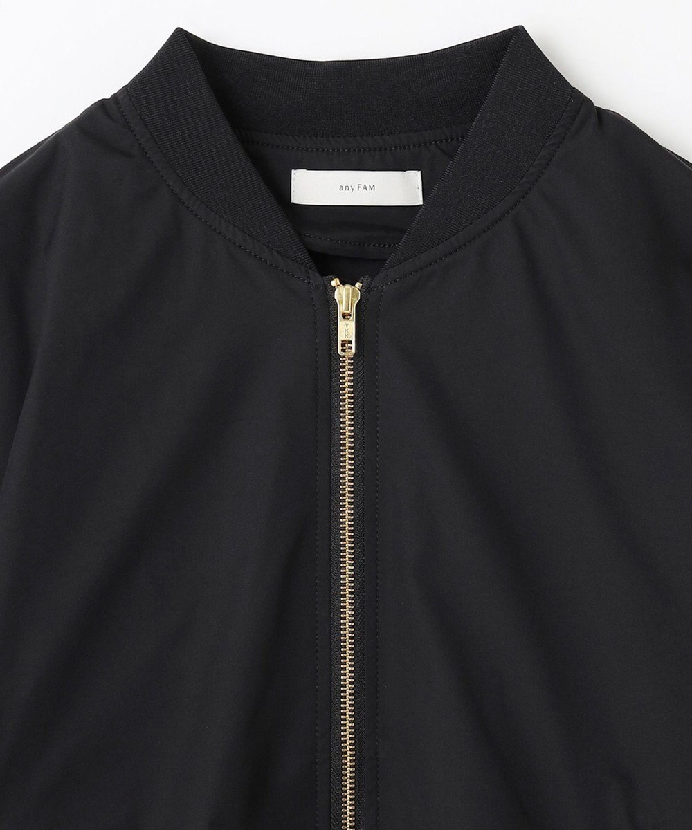 ANY 【洗濯機可能/撥水】MA-1 ギャザーブルゾン 