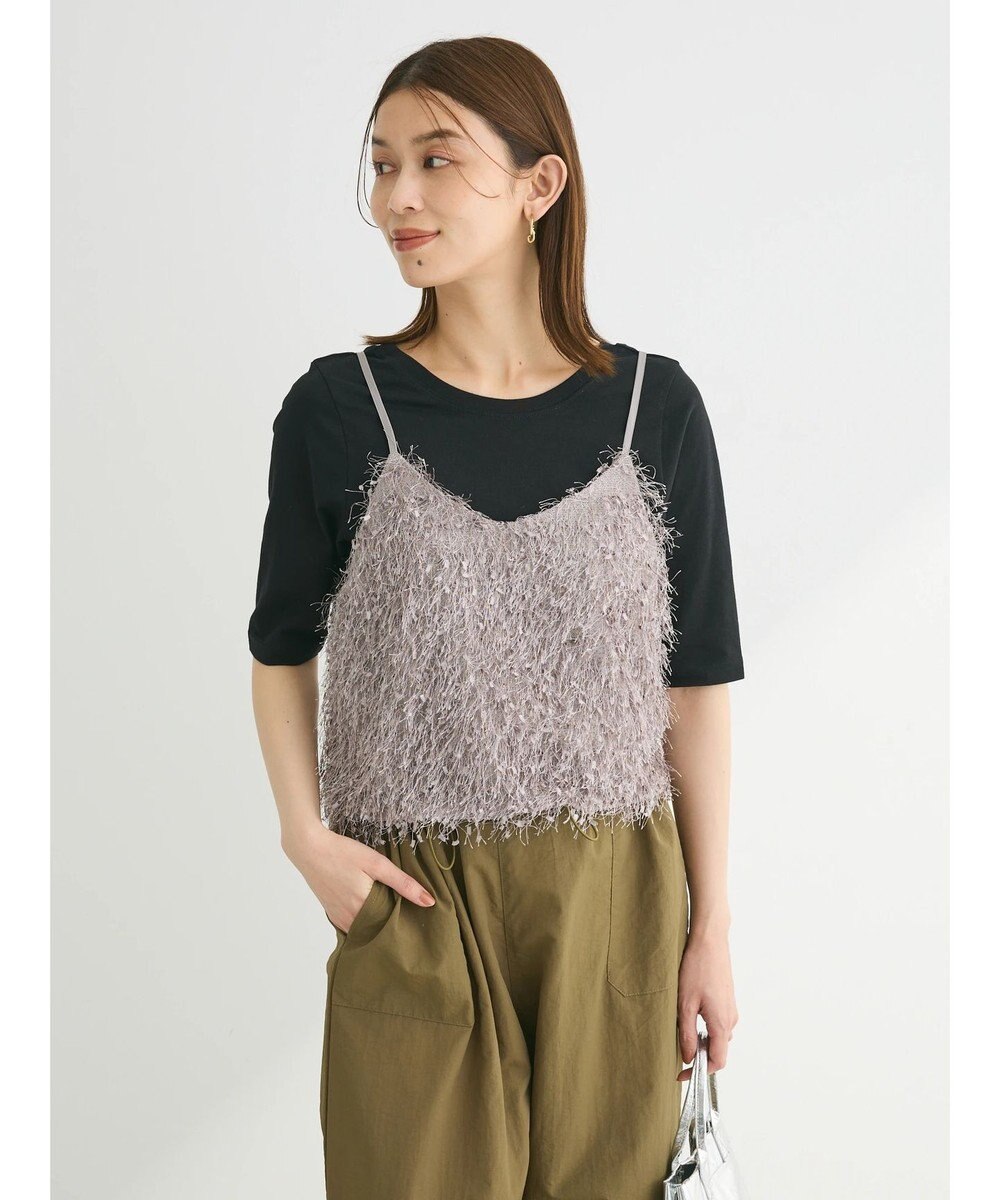 Green Parks テープヤーンキャミビスチェ 