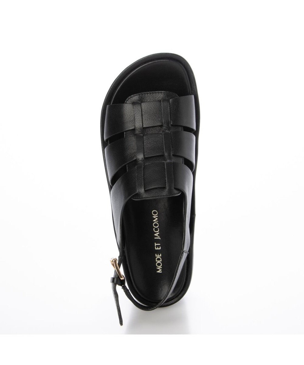 MODE ET JACOMO <MODE ET JACOMO>厚底グルカデザインウエッジサンダル 