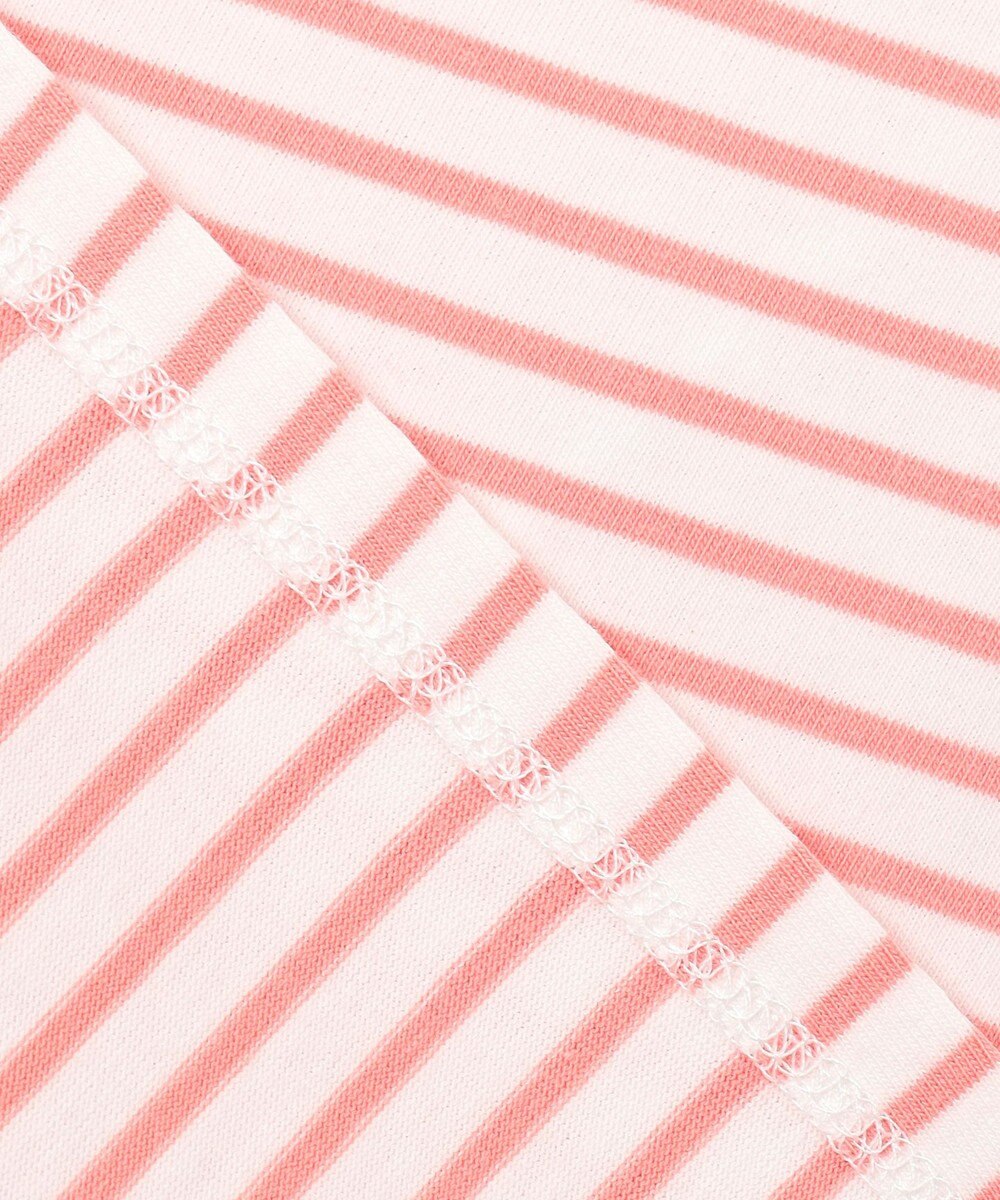 組曲 KIDS 【UVケア】【150-160㎝】マリンボーダー チュニック 