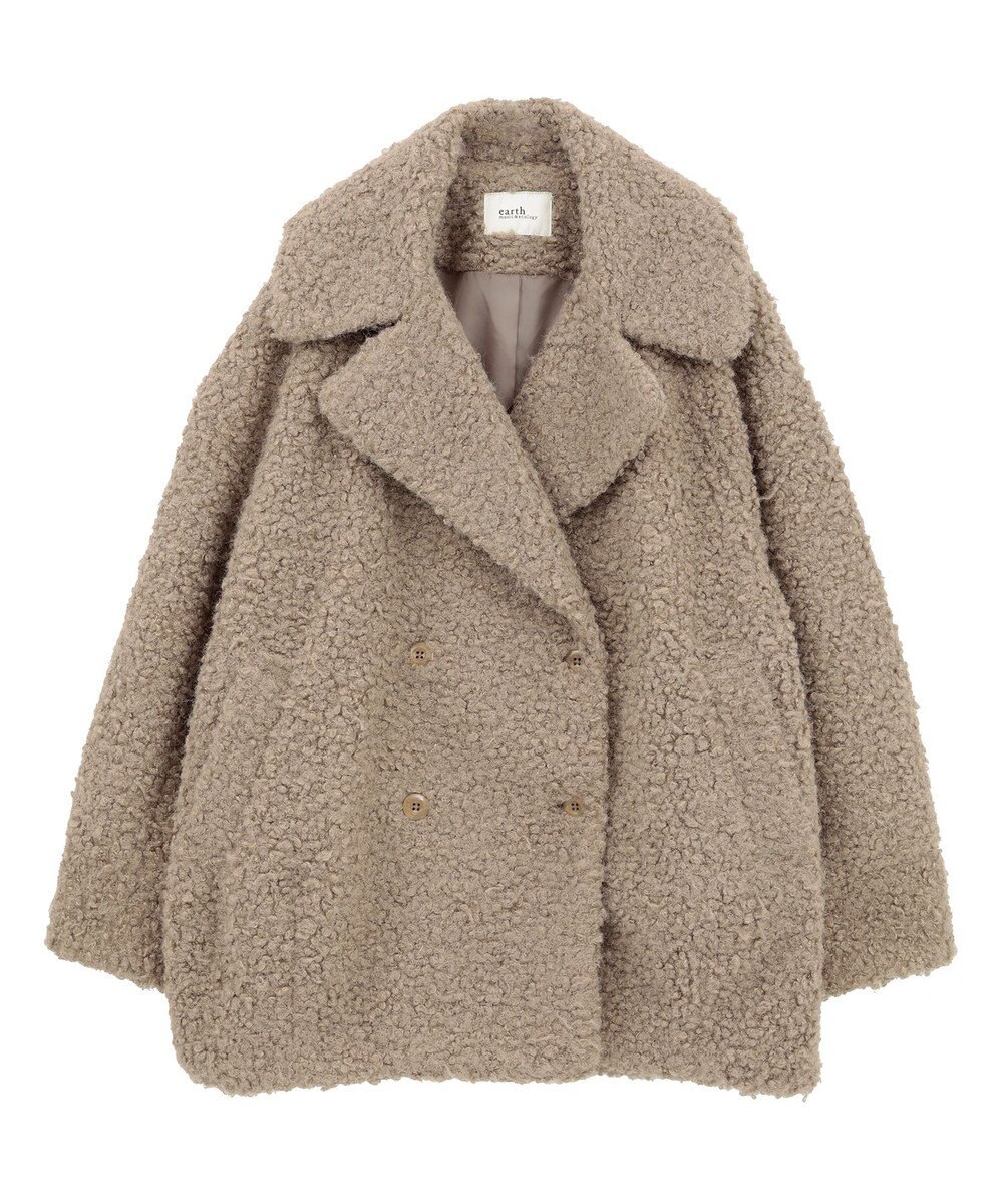 earth music&ecology ループファーコート 