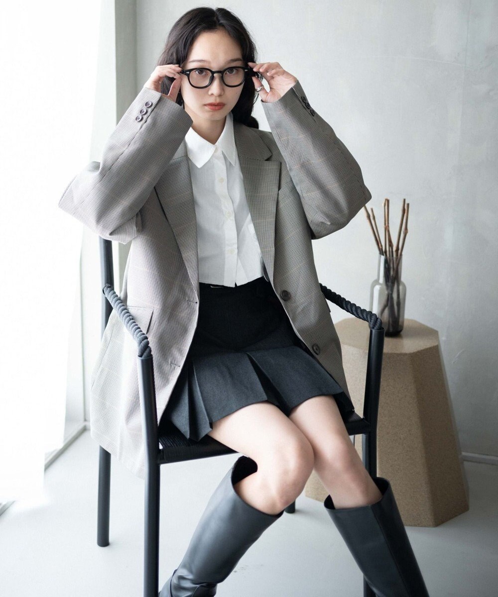 WEGO ボクシーテーラードジャケット 