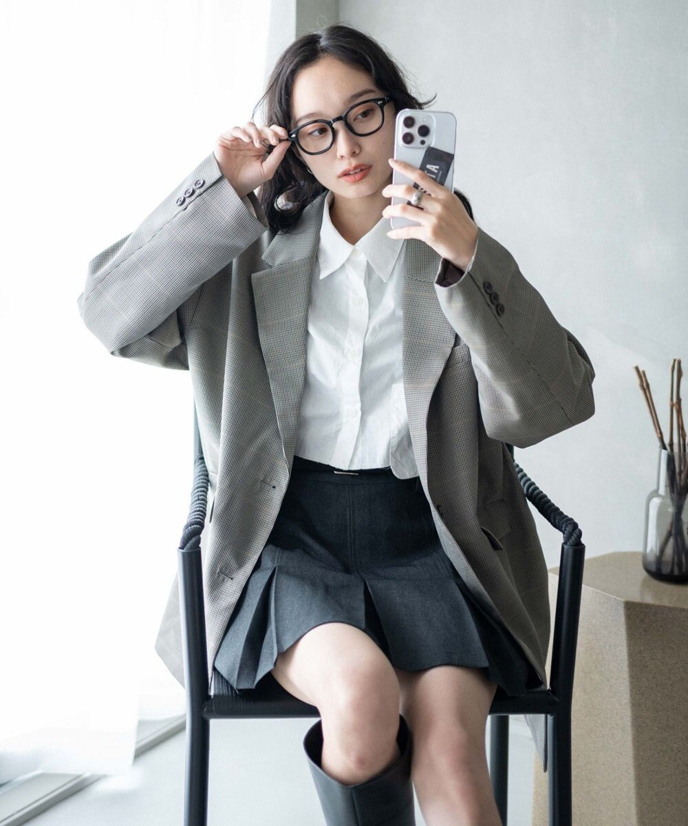 WEGO ボクシーテーラードジャケット 