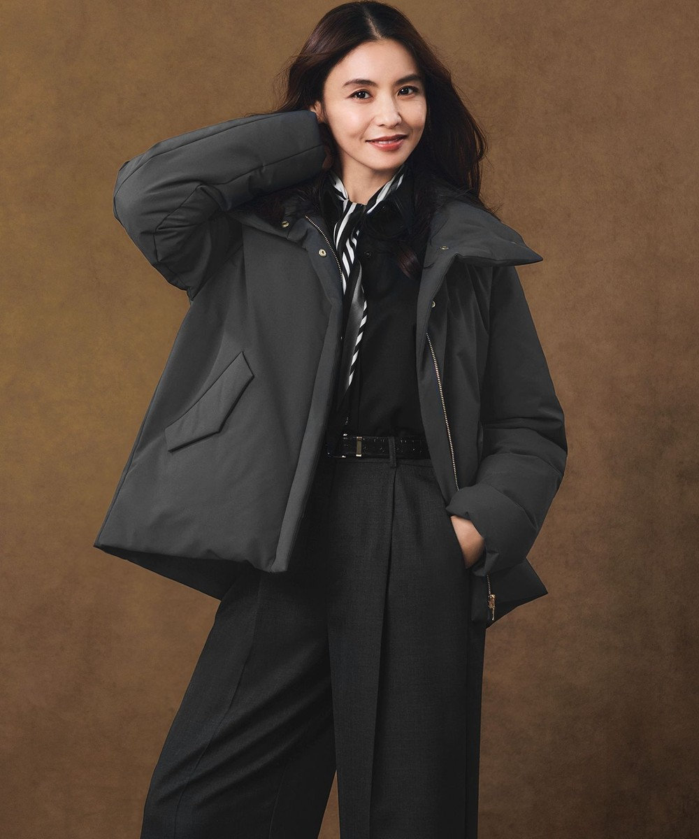 23区 【滝沢眞規子さん着用/VERY掲載】ランダムストライプ ダイヤ スカーフ 