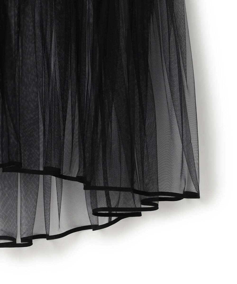 23区 【GOLD LABEL/見上愛さん着用】チュール ペプラムブラウス 