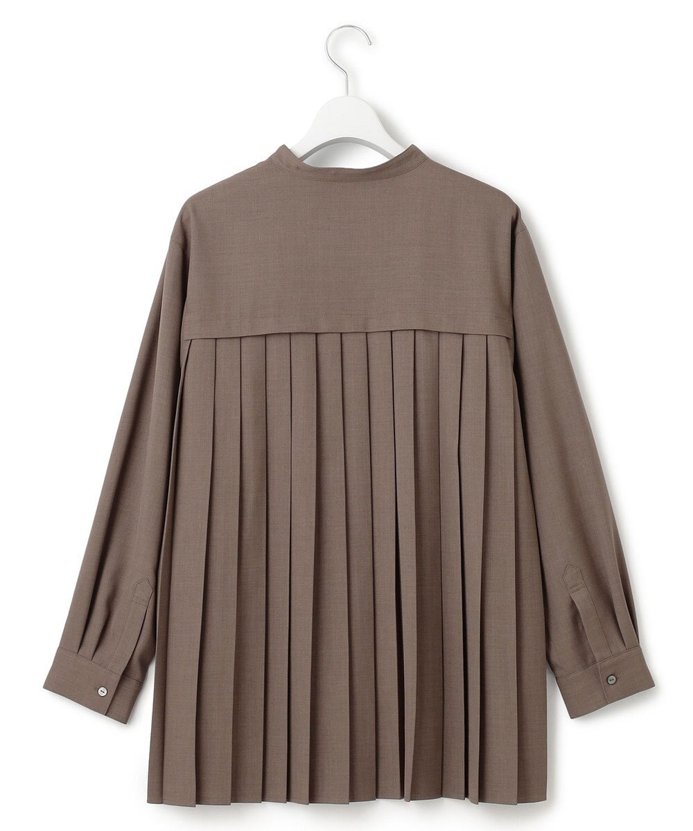 J.PRESS YORK STREET 【WOMEN】バックプリーツ ブラウス 