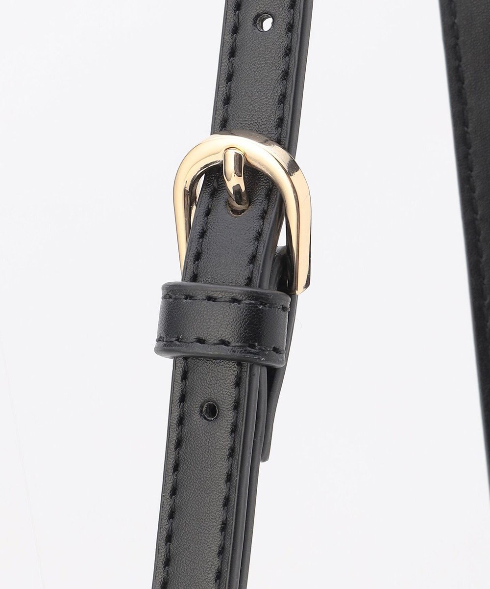 LA BAGAGERIE ソフトエナメル2WAYハンドバッグ Sサイズ 