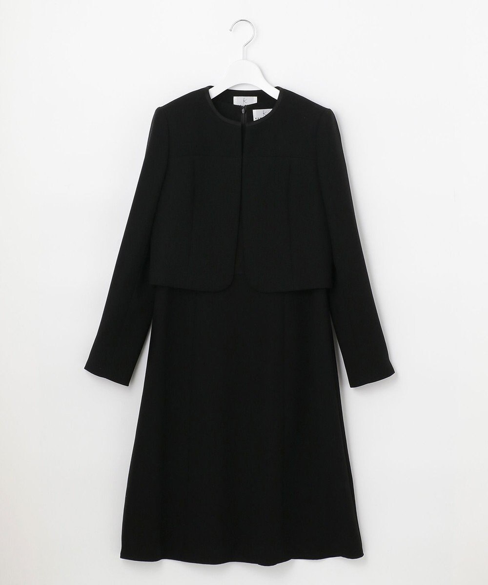 組曲 NOIR Formaxコルシェ横二重 ジャケット＋ワンピース 
