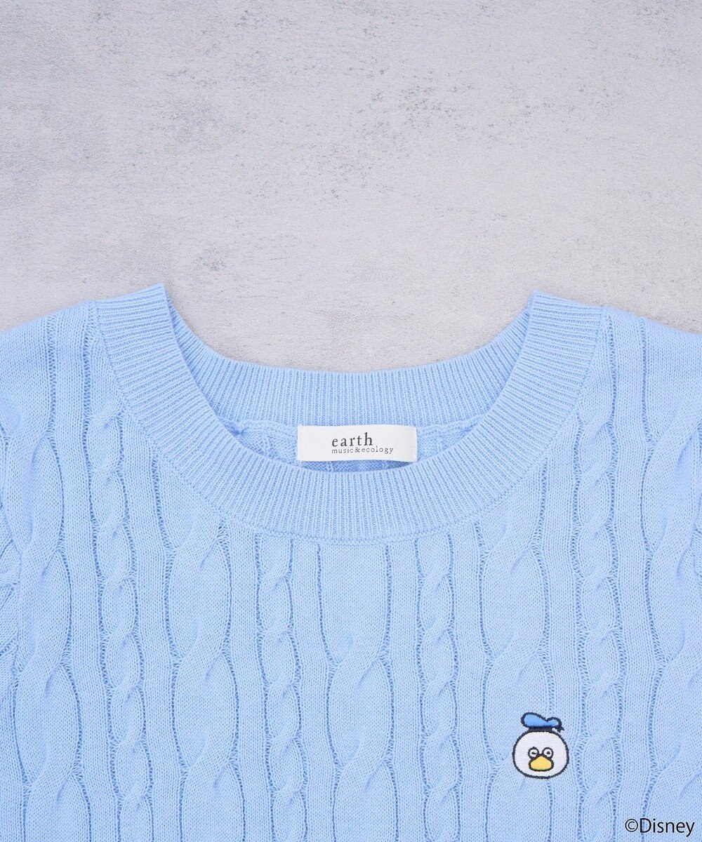 earth music&ecology Ｄｉｓｎｅｙ×Ｓｅｉｊｉ　Ｍａｔｓｕｍｏｔｏ刺繍ニット 