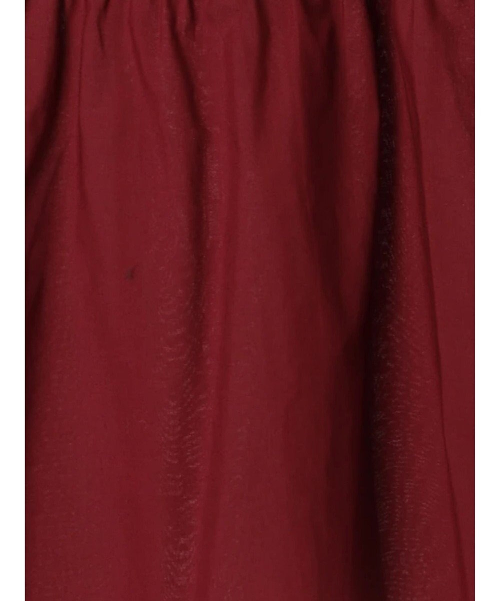 Te chichi スタンドフリル5分袖シャーリングブラウス 