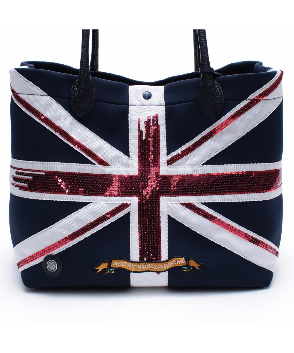 A.D.M.J. 【魔法の様に軽い】マジックライト/ユニオンジャックキューブトート34cm 