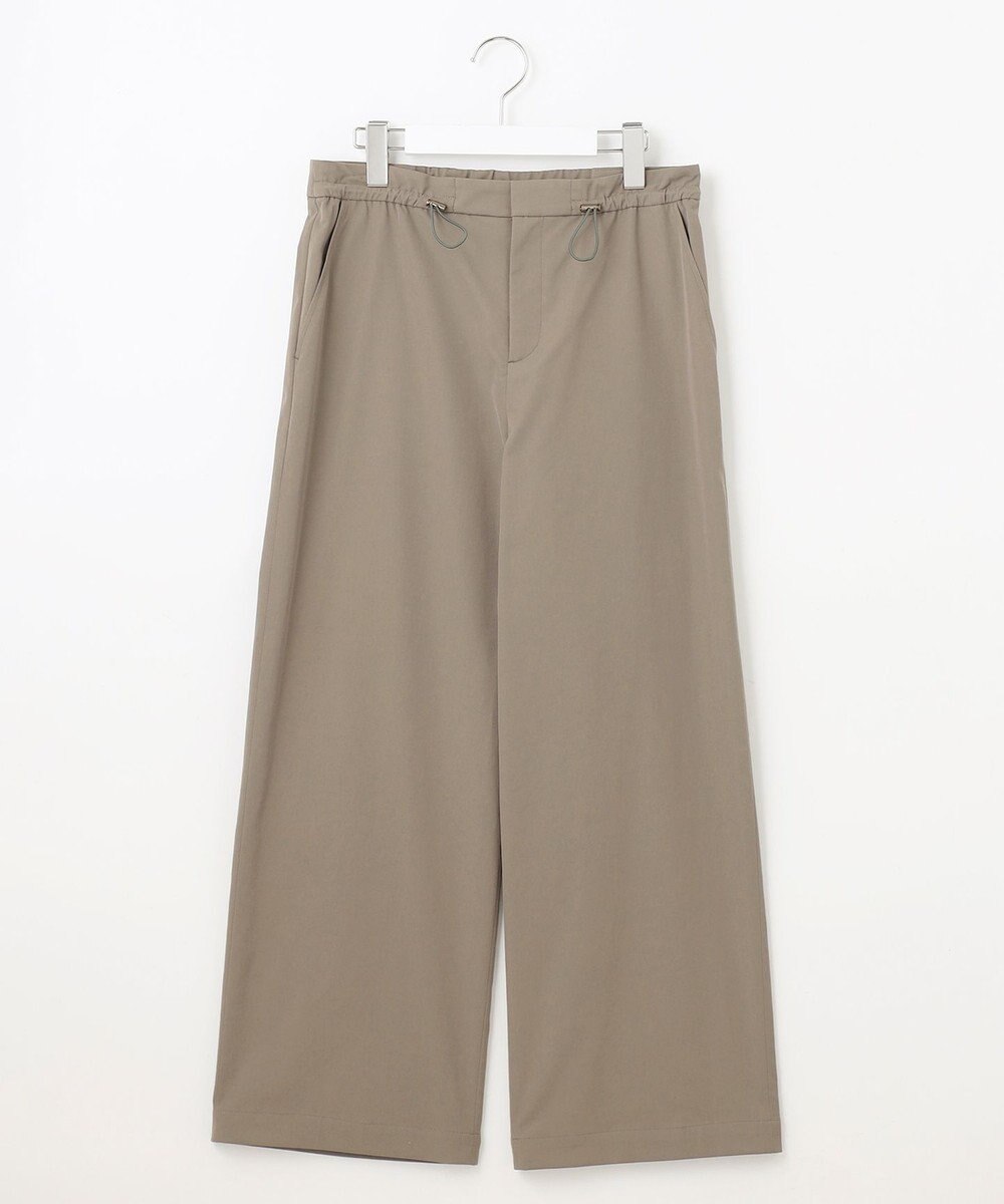 J.PRESS LADIES L 【洗える・吸水速乾・接触冷感】リネンツイル パンツ 