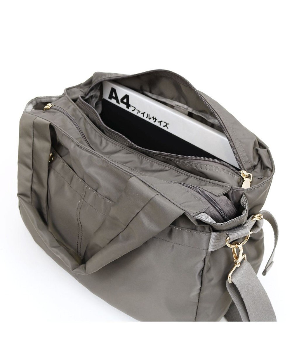 UNBILLION カシュカシュ cachecache / ナイロンタウン2wayボストンバッグ 