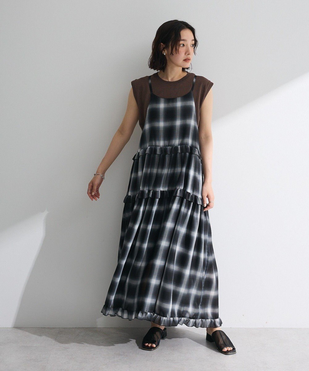 Green Parks ・Ｐｅｔｉｔ　Ｆｌｅｕｒ　ノースリリネンライクニット 