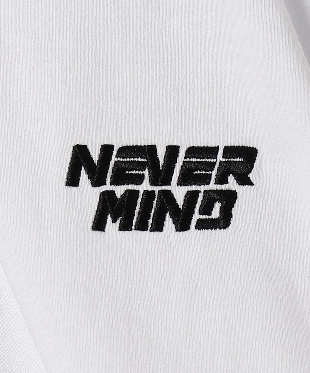 WEGO 刺繍ハーフジップT 