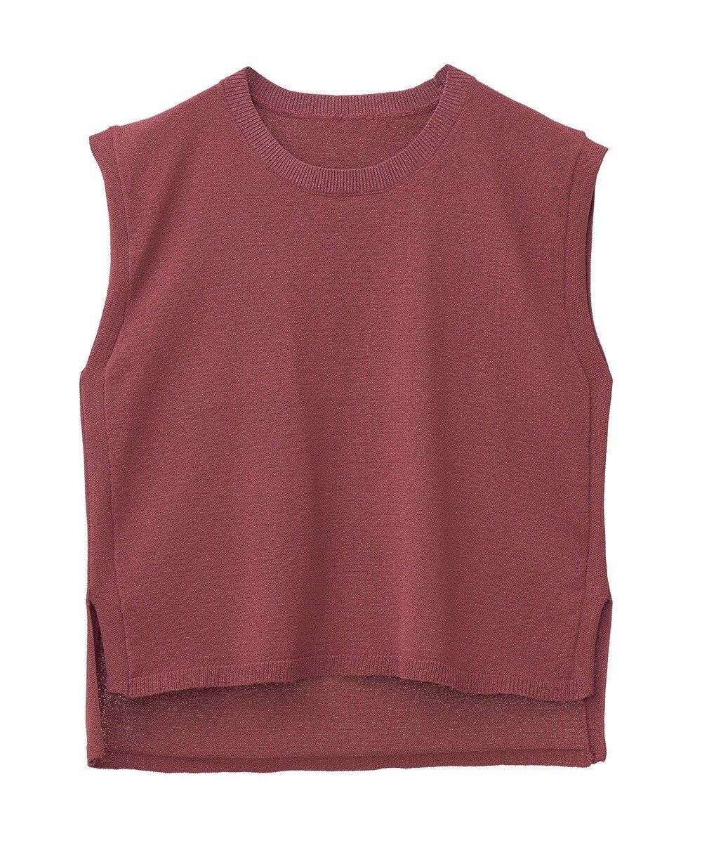 Green Parks ・Ｐｅｔｉｔ　Ｆｌｅｕｒ　ノースリリネンライクニット 