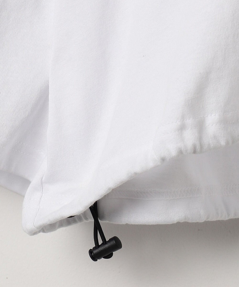 WEGO 刺繍ハーフジップT 