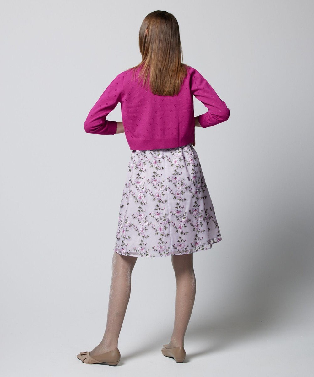 TOCCA 【洗える！】TINY ROSE KNIT カーディガン 