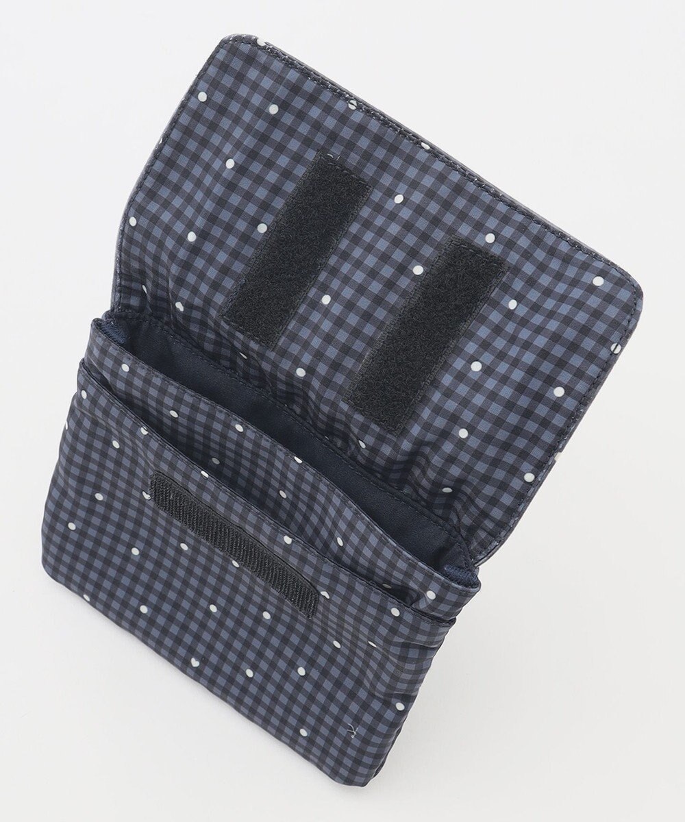 組曲 KIDS gingham K heart 移動ポシェット 