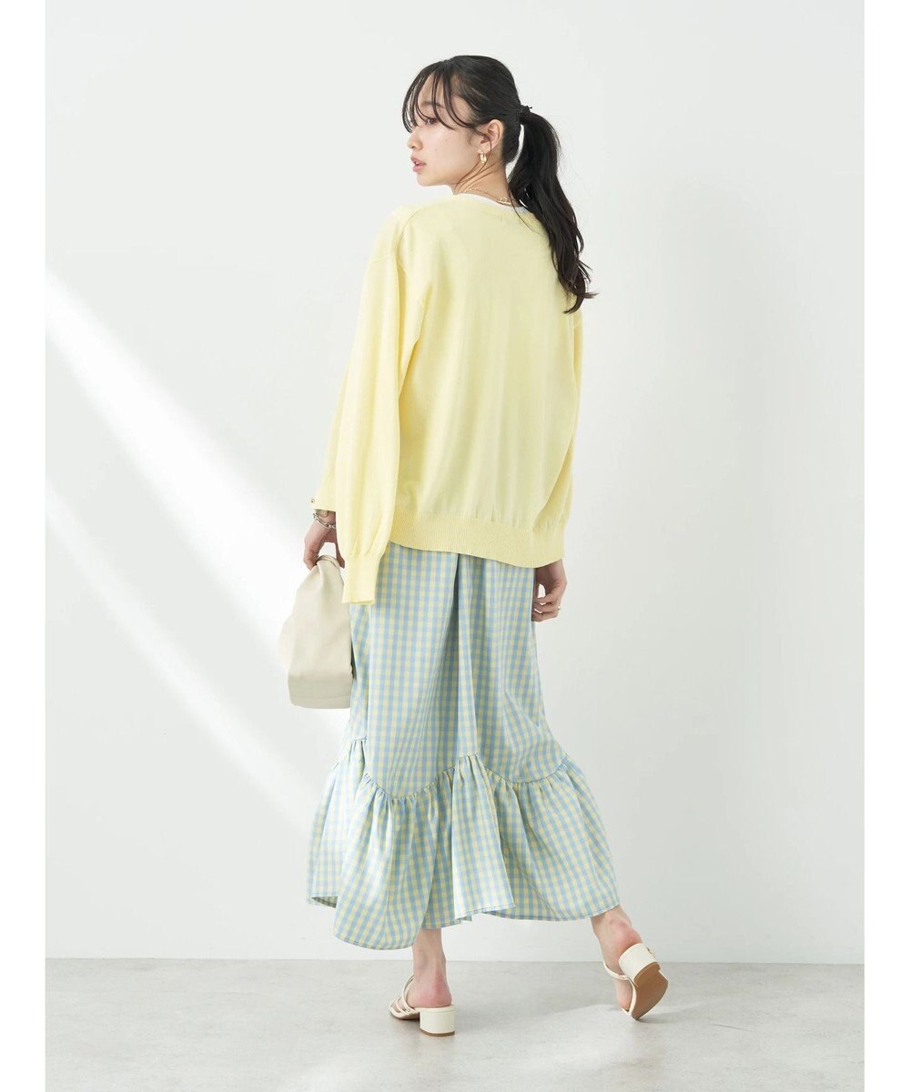 earth music&ecology イレヘムチェックスカート 