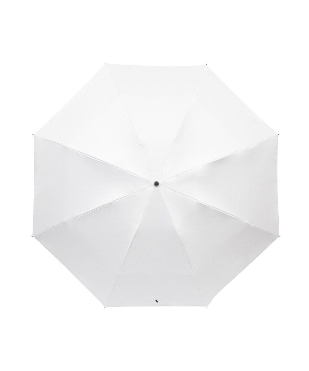 MOONBAT 【遮光率100％/遮熱/UV/大寸/軽量】POLO RALPH LAUREN（ポロ ラルフローレン）晴雨兼用日傘  ポロポニー 無地 折りたたみ傘 大きめ 