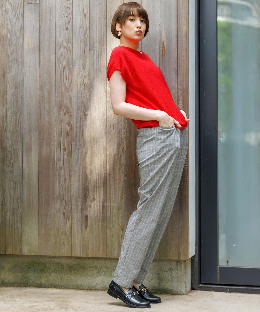 ANY L 【新色追加/洗濯機可/UVカット/ウエストゴム/ストレッチ】7daysデイリーパンツ 