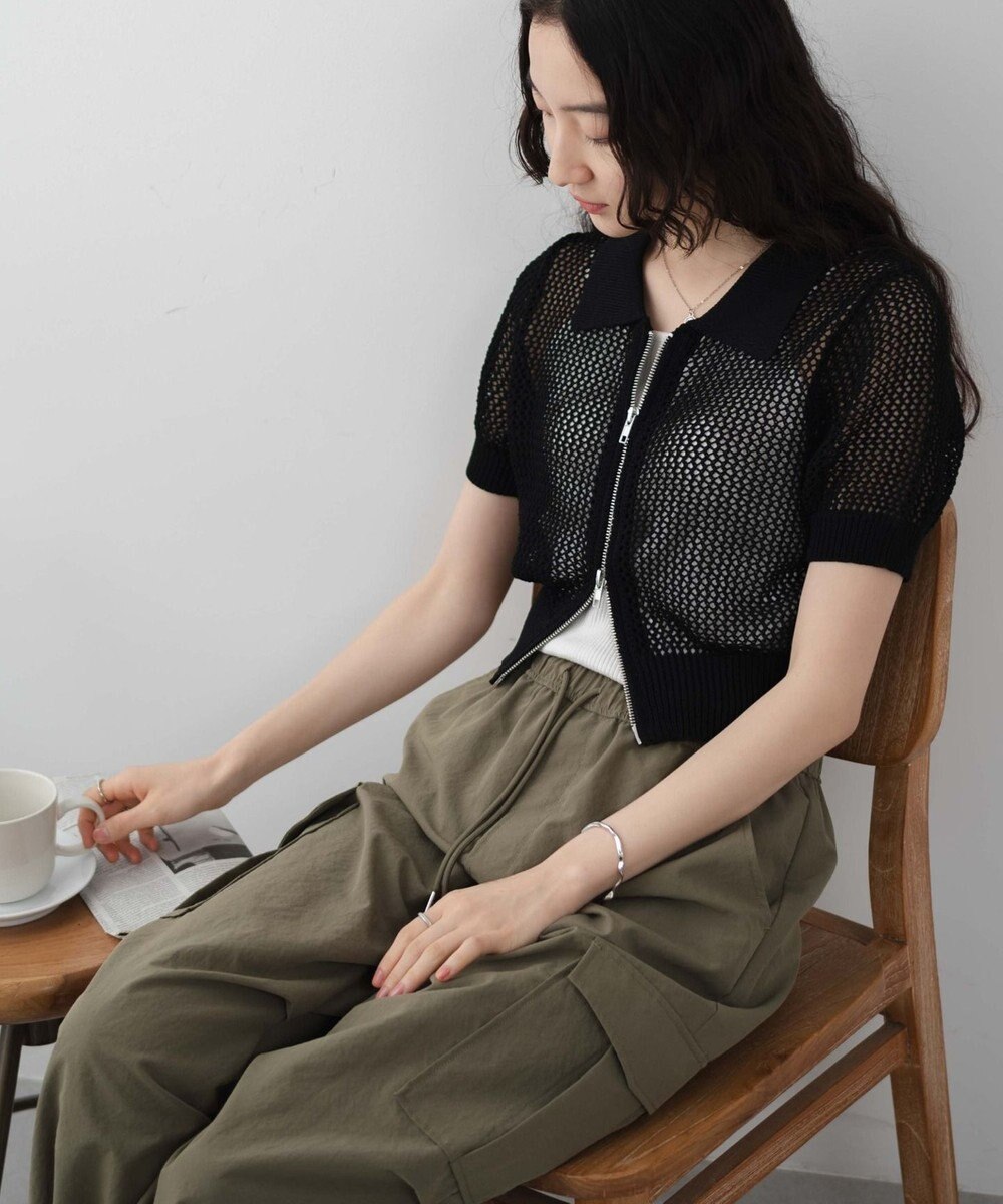 WEGO WZIPニットカーデ 