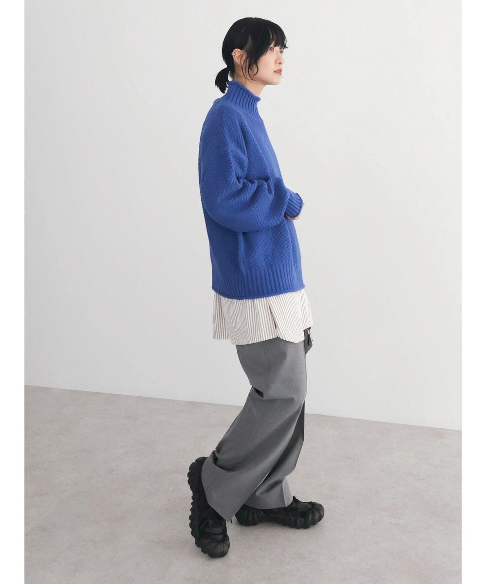 Green Parks 洗える　カノコ編みニットプルオーバー 