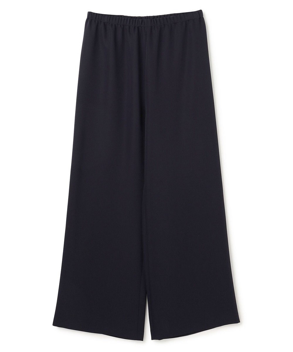 UNFILO L 【ウエストゴム】ドライダブルクロス イージー ワイドパンツ 