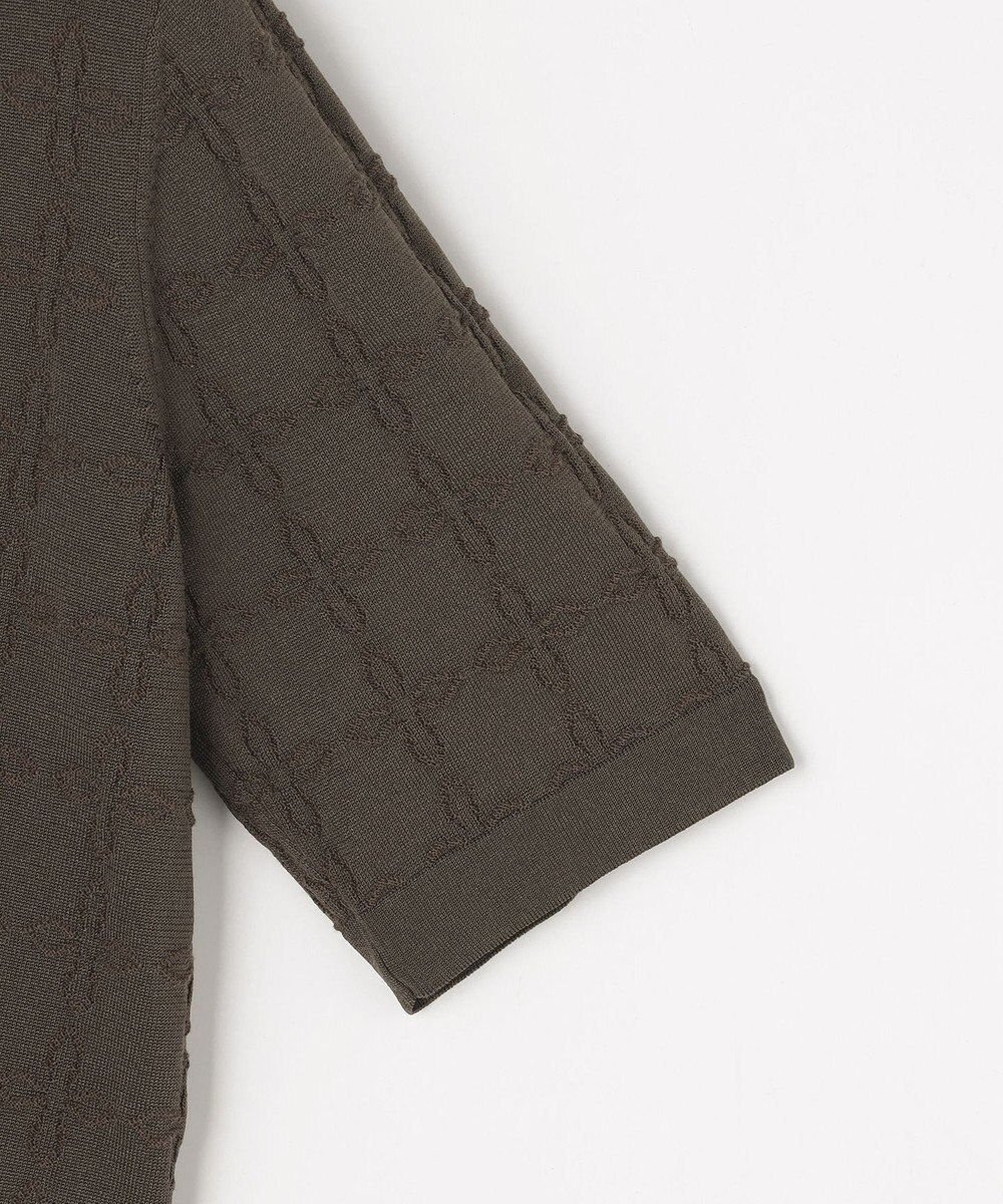 自由区 ジオメトリックアセテート プルオーバー 