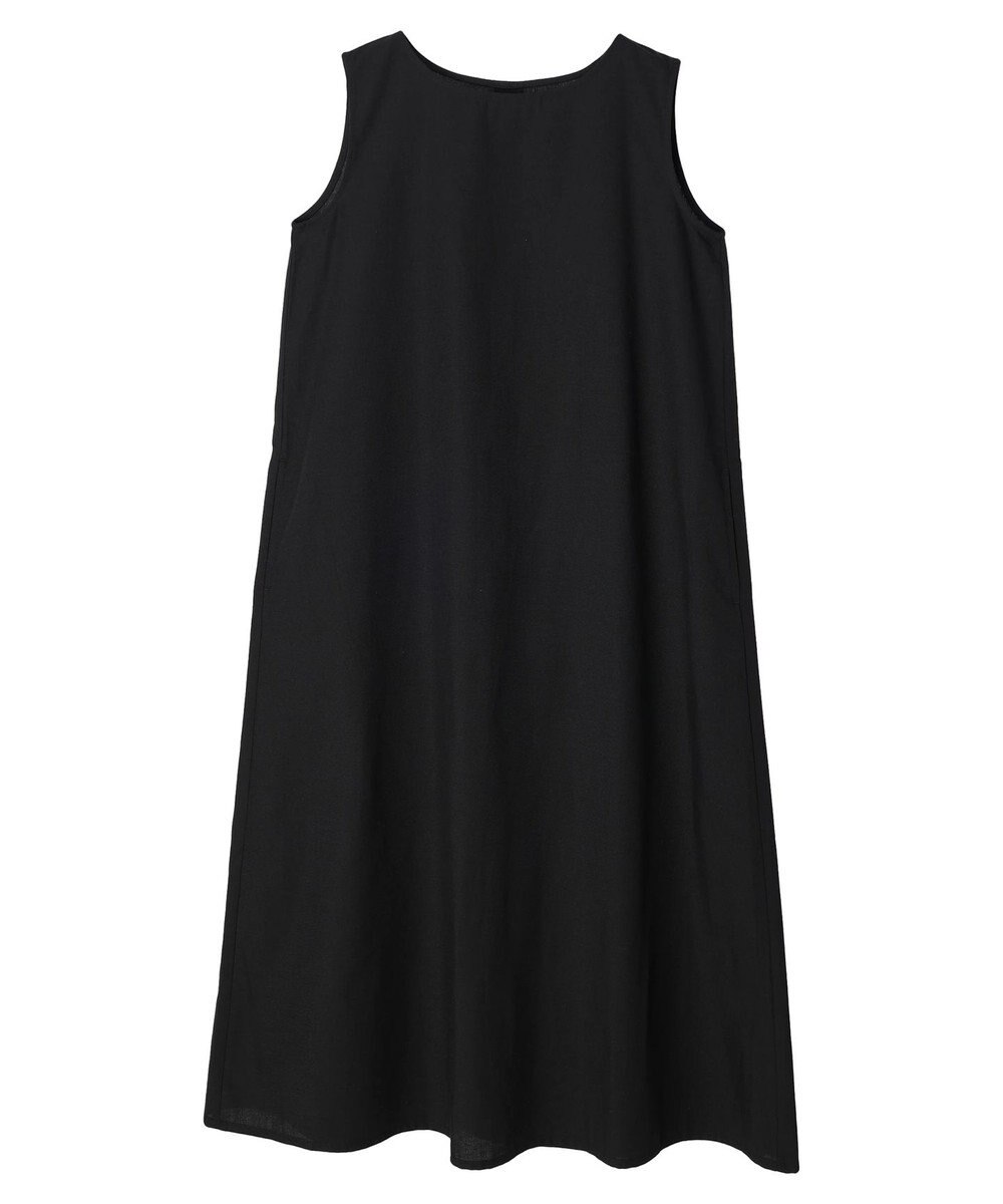 Green Parks 綿麻混ノースリーブワンピース 