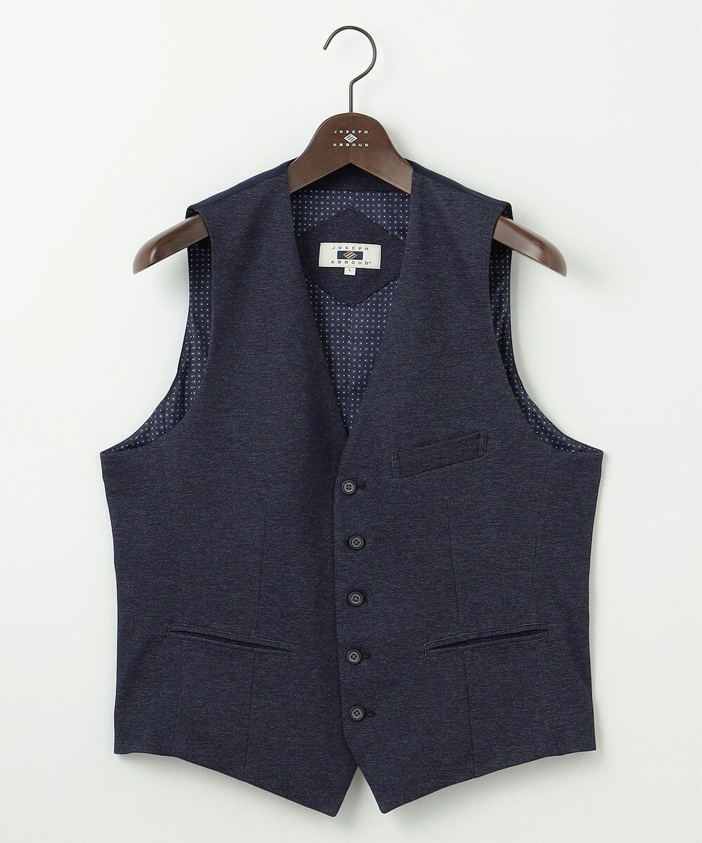 JOSEPH ABBOUD 【キングサイズ・ストレッチ/多機能】ツィーディジャージ ベスト 