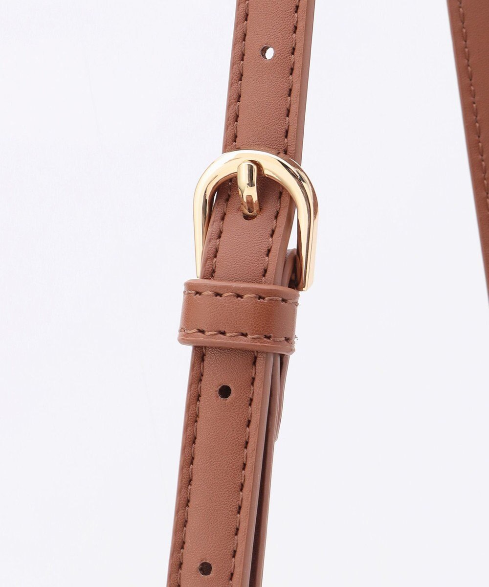 LA BAGAGERIE ソフトエナメル2WAYハンドバッグ Sサイズ 