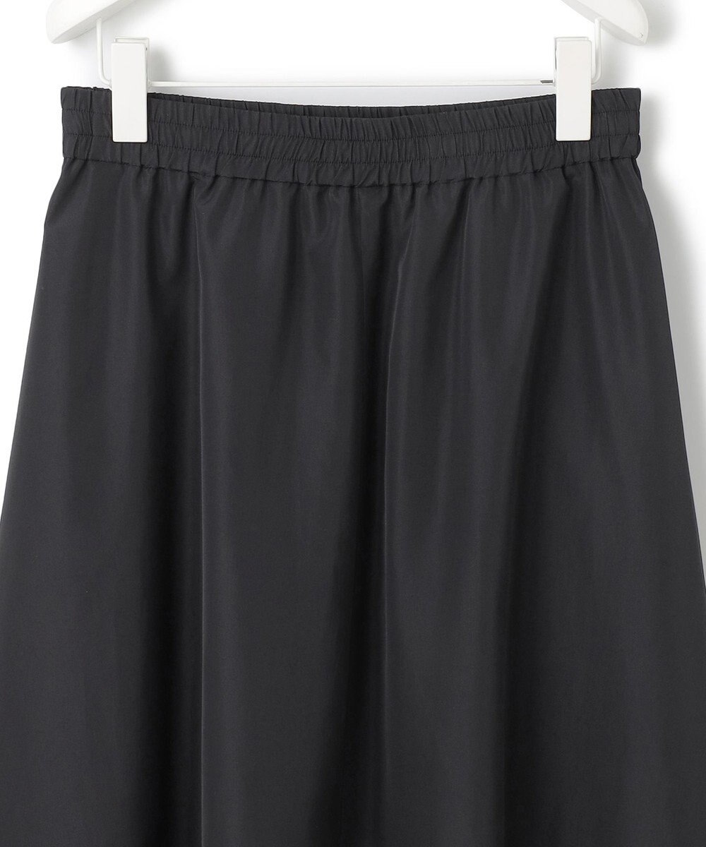 ICB L 【UVケア・速乾・洗える】シルクエステルタフタ フレアスカート 