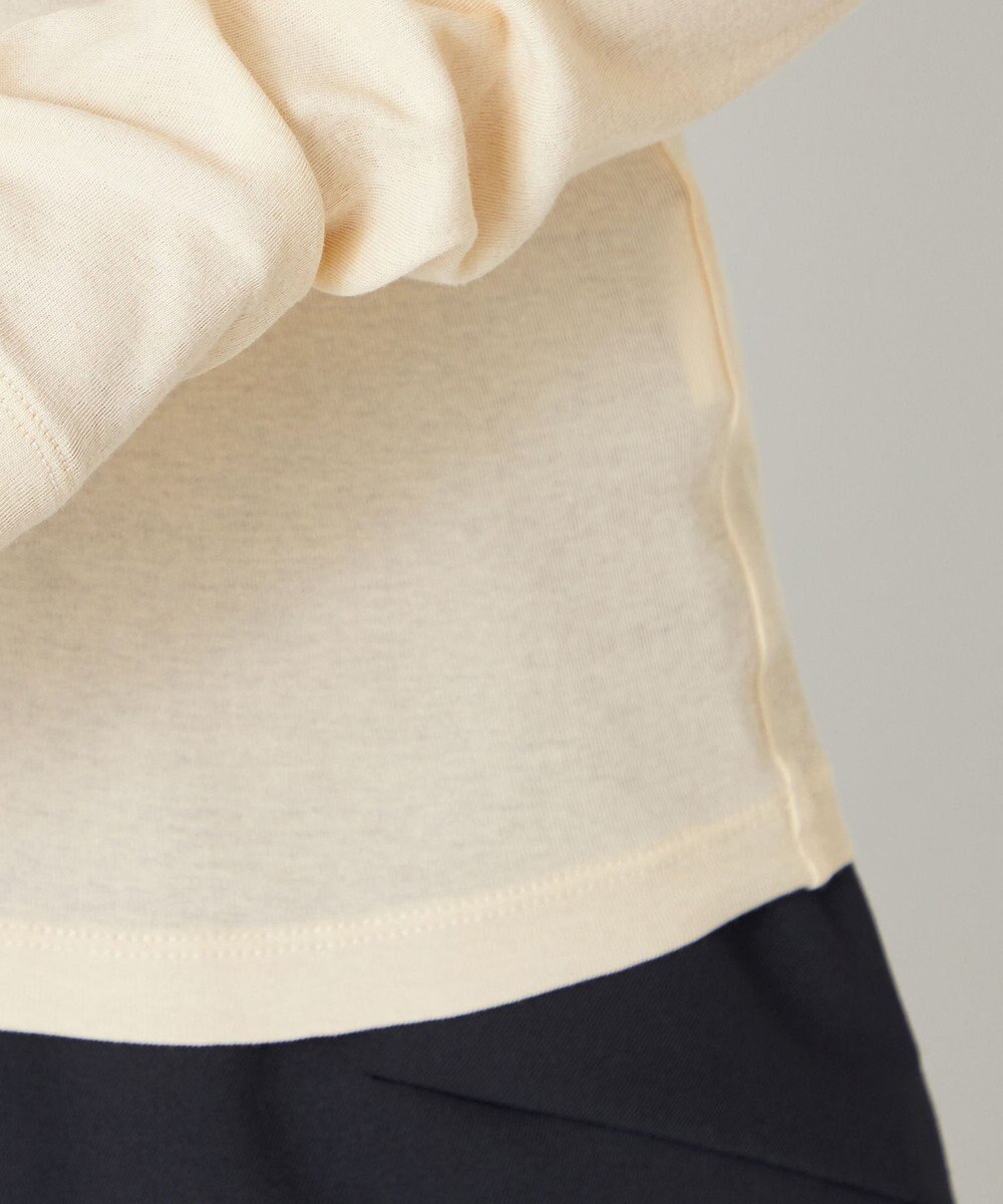 NAVE 【Nave・洗える】ガーゼフライス ロングスリーブ 